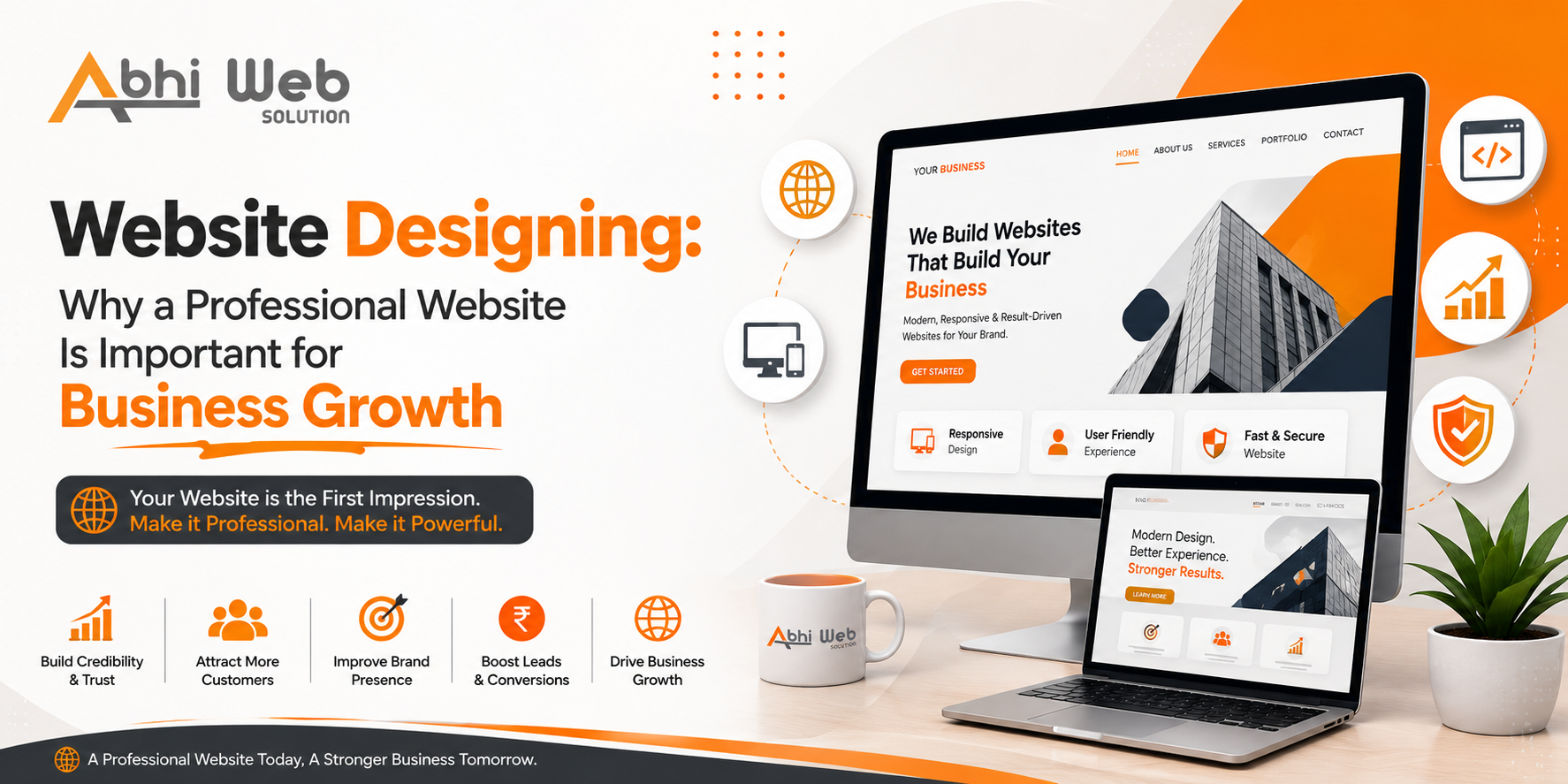 Website Designing: Why a Professional Website Is Important for Business Growth